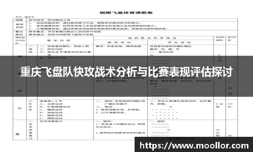 重庆飞盘队快攻战术分析与比赛表现评估探讨